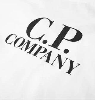 CP Company Crewneck T-shirt with printed logo 09CKTS027C
