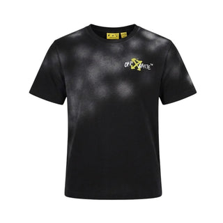 Off-White T-shirt In Jersey Con Stampa Per Bambini 44BAA002S26J00F010