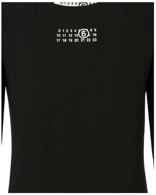 Maison Margiela Body in jersey stretch con logo M60911-MM06L