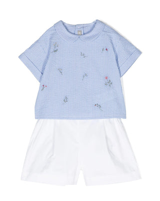 Il Gufo Completo fantasia rigata P24DP487C1080