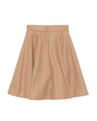 Elisabetta Franchi Gonna a pieghe in lana EFGO168.0