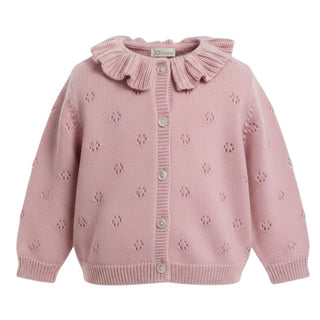 J.o Milano Cardigan In Cotone Per Bambina 673I1J