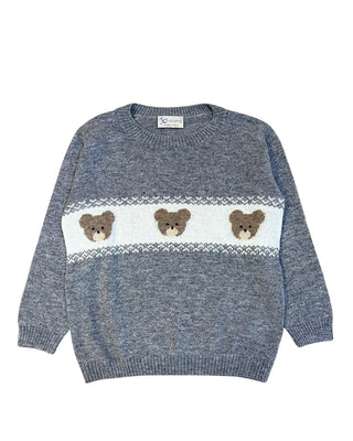 J.o Milano Maglia girocollo con orsetti 463A3J