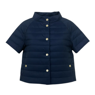Herno GI0013G Quilted Jacket Short Sleeve For Girls
