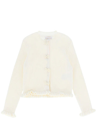 Angel's Face Maglia Cardigan TYLER RIBBED VANILLA