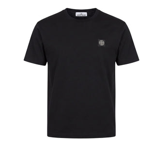 Stone Island T-shirt Nera A Maniche Corte L2S152100027/V0029 Per Uomo