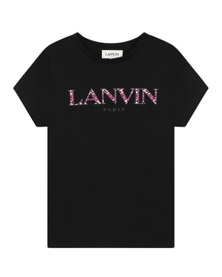 Lanvin T-shirt a maniche corte con logo N30116
