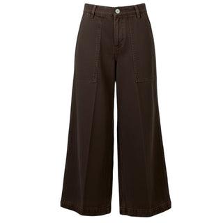 Nine:inthe:morning Pantaloni in denim con patch logo da bambina AMY