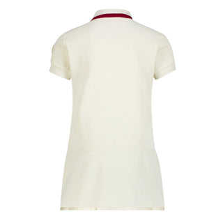 Moncler Abito Panna In Piqué Da Bambina J19548I00002-050