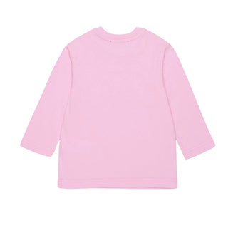 Diesel T-shirt Rosa A Maniche Lunghe K00857-00YI9-K39G Per Neonata