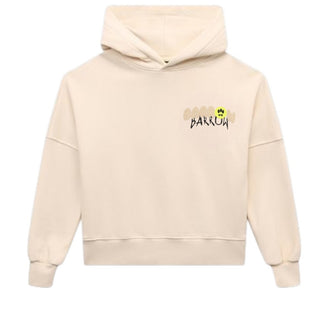 Barrow Felpa Con Cappuccio In Cotone F4BKJGHS143 Per Bambina