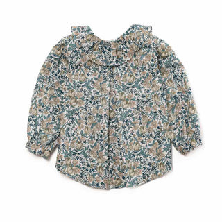 Coccodè Camicia in popeline con fantasia floreale da neonata C62141