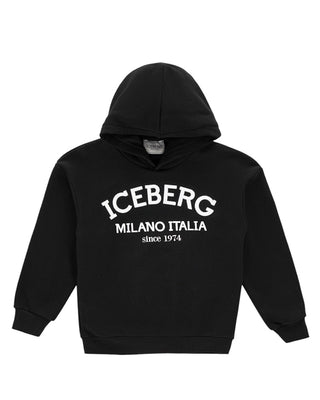 Iceberg Felpa Girocollo MFICE5122J Unisex Junior