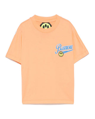 Barrow T-shirt Con Stampa S5BKJUTH042 In Cotone