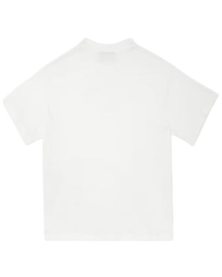 Fendi T-shirt in jersey con logo frontale JUI137-7AJ