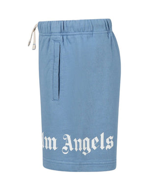 Palm Angels Bermuda in felpa con logo PBCI006C99FLE0024203