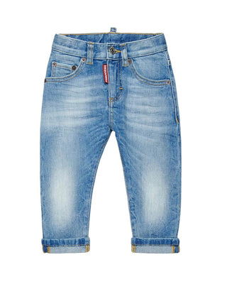 Dsquared2 Jeans in denim blu chiaro DQ01TC D0AET