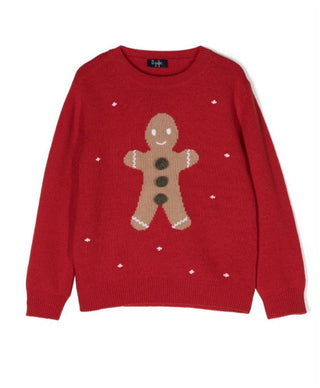 Il Gufo Maglia con applicazioni A23MA448EM220