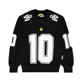 Barrow Felpa Girocollo In Cotone F5BKJUSW066 Con Stampa Numerica