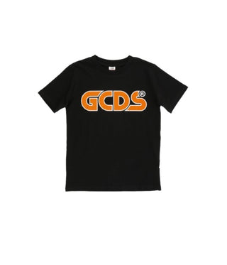 GCDS T-shirt girocollo con logo frontale 022533