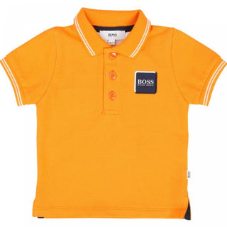 Ugo Boss T-shirt a polo con logo applicato J05698