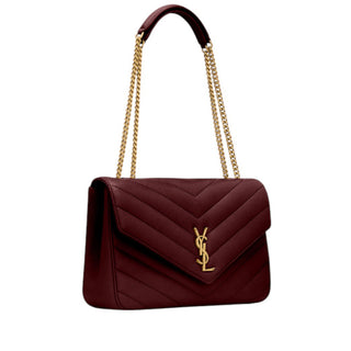 Yves Saint Laurent Borsa LouLou Bordeaux Large 803541AAEAX0197