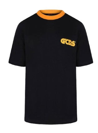 GCDS T-Shirt mit Rundhalsausschnitt und CC22M13S109-Aufdruck