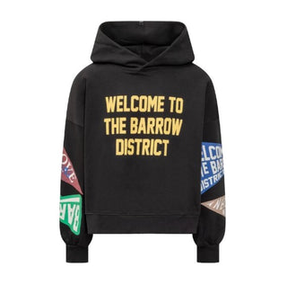 Barrow Oversized Print Sweatshirt F4BWUAHS043