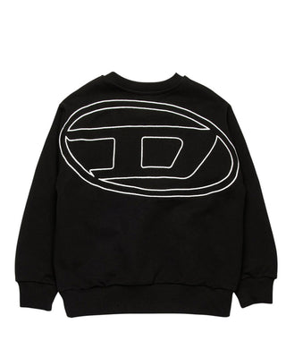 Diesel Felpa Girocollo J02274-0GYCJ Con Maxi Logo Oval D