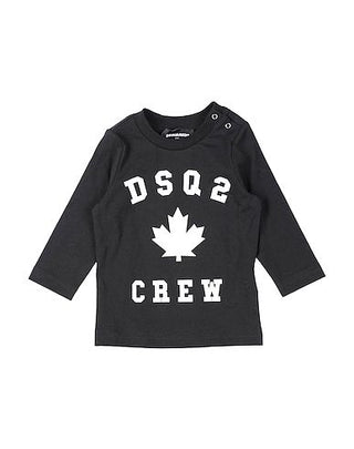 Dsquared2 T-shirt girocollo con logo frontale DQ0555-D00MV