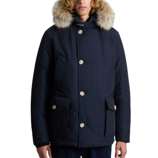 Woolrich Arctic Parka in Ramar Cloth CFWOOU0484MRUT0001 Con Pelliccia Removibile