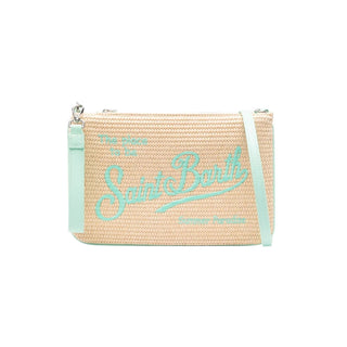 Mc2 Saint Barth Borse in raffia con logo PARISIENNE 04254H