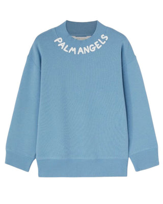 Palm Angels Felpa con logo sul davanti PBBA012S25FLE0024203