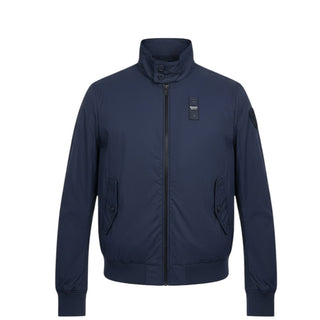 Blauer Giacca Antivento Blu Con Logo 19SBLKC04350