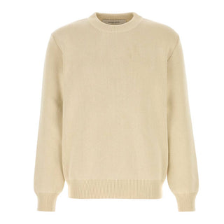 Golden Goose Maglia Beige In Cotone Con Logo GMP00841.P001972.55550