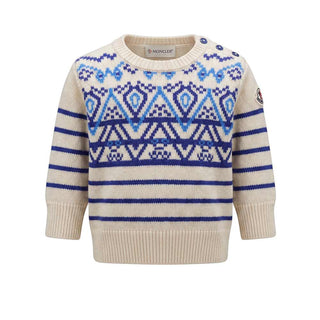 Moncler Maglia Girocollo In Lana Per Neonato 90056059699P