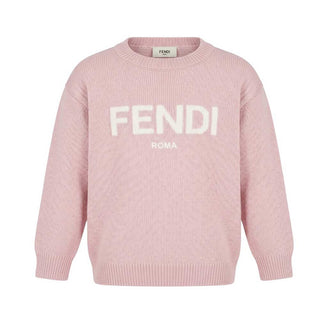 Fendi Pullover mit Rundhalsausschnitt und JUG147-AOCH-Logo