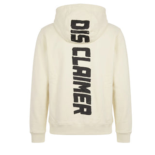 Disclaimer Felpa Avorio Con Zip E Cappuccio 26IDK59104A Per Bambini