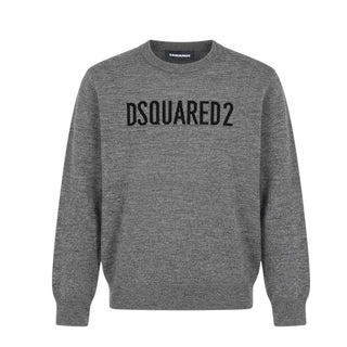 Dsquared2 Maglia Girocollo In Misto Lana Per Bambini DQ1724-D003F