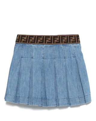 Fendi Gonna mini in denim JFE165-ATRF