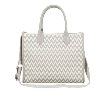 Lanvin Borsa Tote In Jacquard Beige N30330/N52