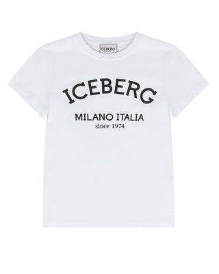 Iceberg T-shirt Girocollo TSICE5126J Con Logo