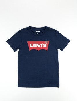 Levis T-Shirt mit Rundhalsausschnitt und Logo vorne 9E8157
