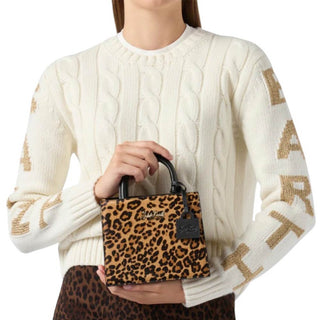 Mc2 Saint Barth Borsa Mini in pelle e cavallino maculato SHBM0002-00501I