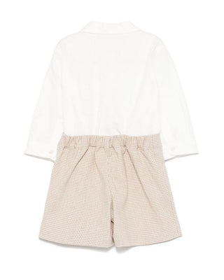 Fendi Tutina due pezzi in cotone BML153-AS63