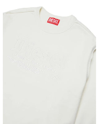 Diesel Felpa girocollo con grafica gotica J02491-KYAZR