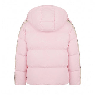 Palm Angels Giubbino Trapuntato Rosa Con Cappuccio F6PAJGPF008/042 Per Bambina