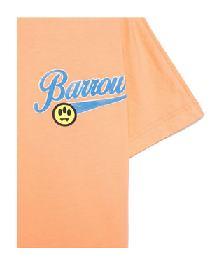 Barrow T-shirt Con Stampa S5BKJUTH042 In Cotone