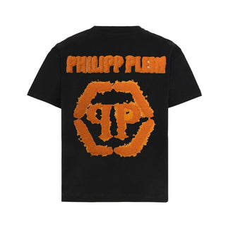 Philipp Plein T-Shirt in Jersey S6PHJBTH019/110 Con Logo
