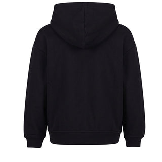 Iceberg Felpa Nera Con Cappuccio E Stampa MFICE7308J-V3 Per Bambini
